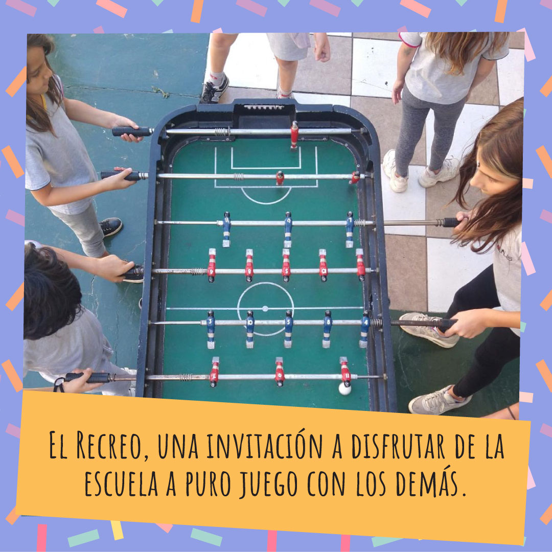 ¡Al recreo!