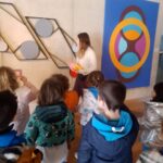 La sala de 4 fue a visitar el MACBA