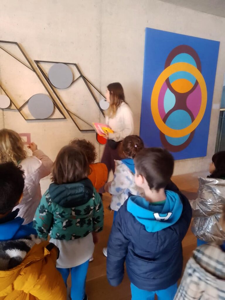 La sala de 4 fue a visitar el MACBA