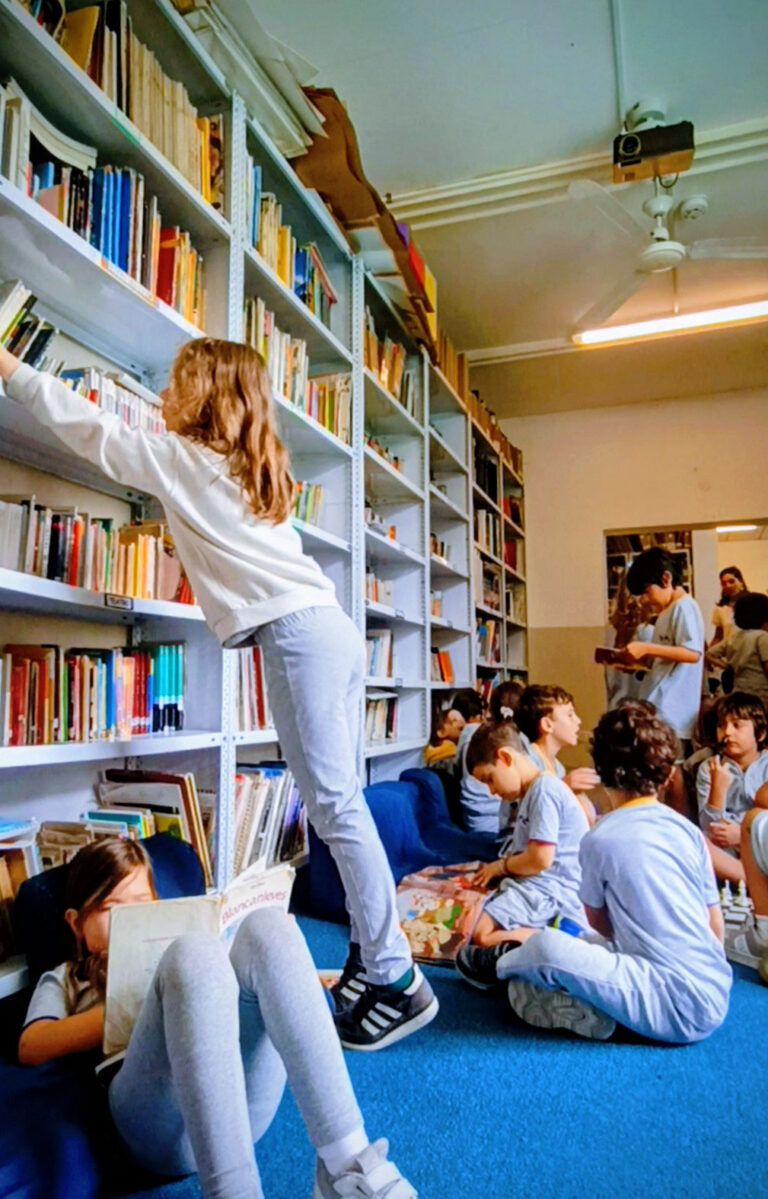 La biblioteca, el corazón de la escuela