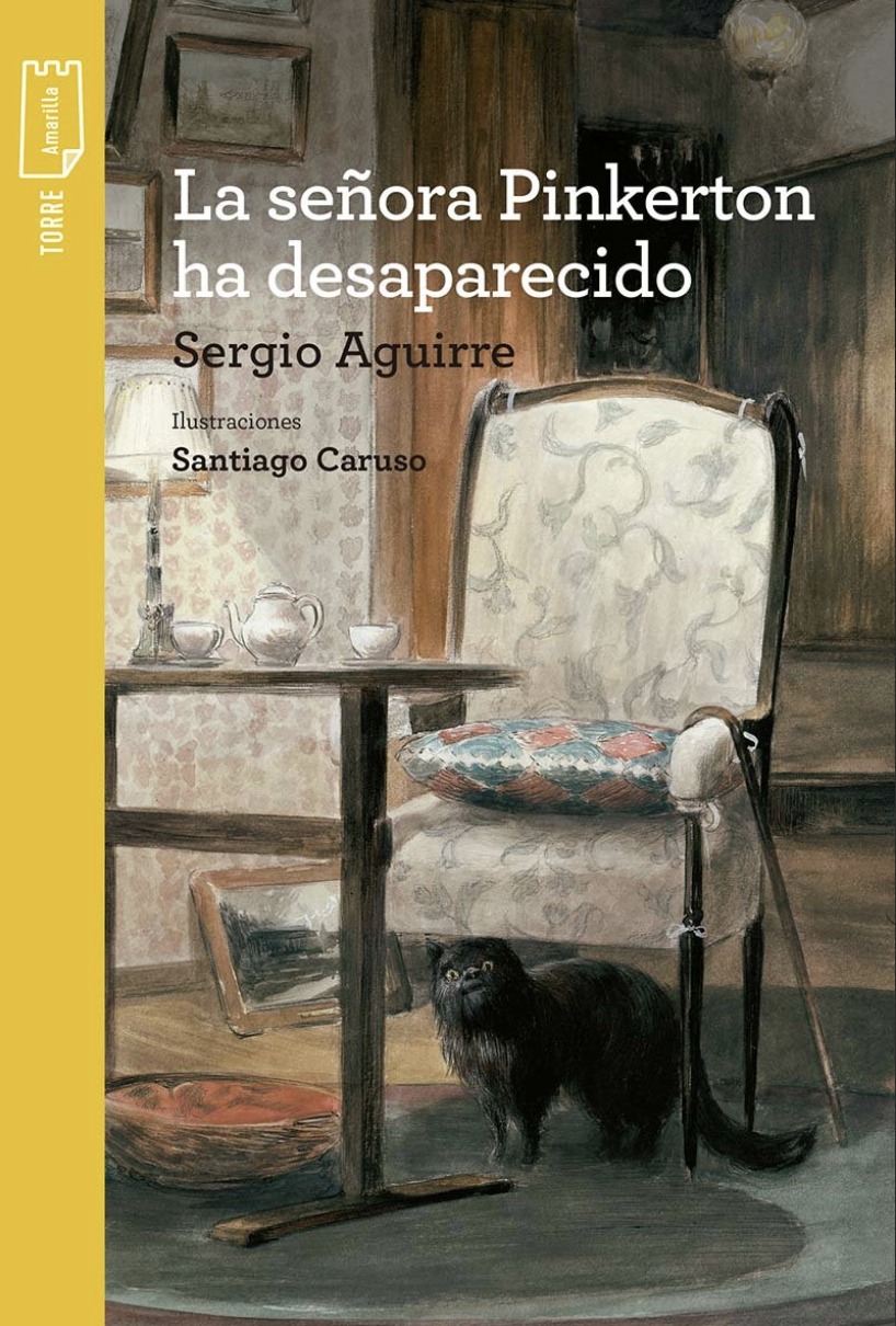 La señora Pinkerton ha desaparecido, de Sergio Aguirre. Editorial Norma.